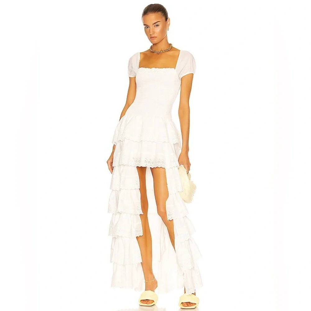 Caroline Constas Keegan White Dress - Picture 1 of 12